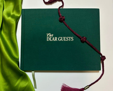 "Dear Guests,"  One Year of Genie