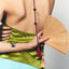 The Tassel Halter Tie Silk Top in Laurel