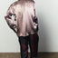 The Hôtel Long Sleeve Silk Twill Shirt in Ironwork