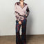 Rêve Silk Twill Pants in Nouveau