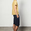 The Pan Camp Collar Shirt in Chartreuse